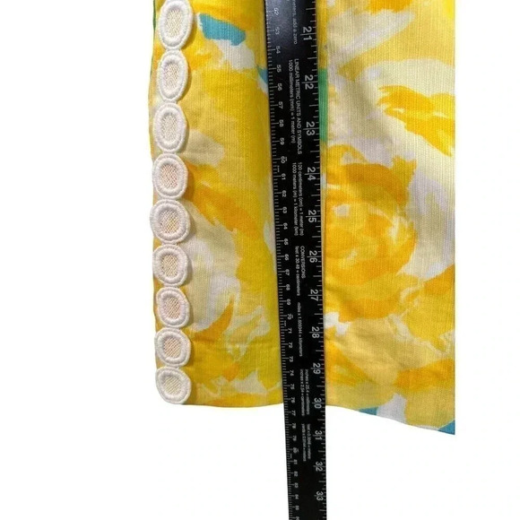 NWT Lilly Pulitzer Yellow Mila Shift Dress First Impressions Sunglow Yellow 00 - Picture 13 of 13